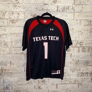 UA Texas Tech Football Jersey #1 Size LG